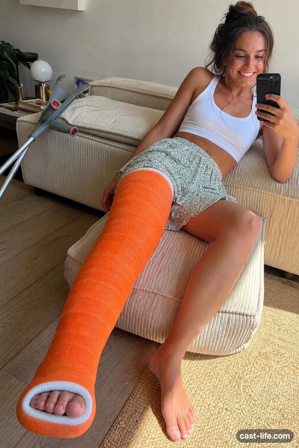 Sophie's post-op couch era